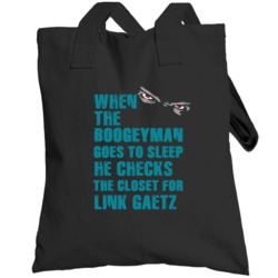 Link Gaetz Boogeyman San Jose Hockey Sports California Totebag