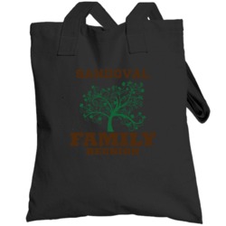 Family Tree Sandoval Reunion Last Name Surname Totebag