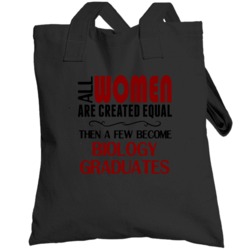 Woman Biology Graduate Totebag