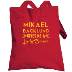 Mikael Backlund Gives Me A Lady Boner Calgary Hockey Totebag