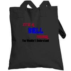 Its A Bell Thing Reunion Last Name Surname Totebag