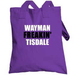 Wayman Tisdale Freakin Sacramento Basketball Sports California Totebag