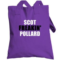 Scot Pollard Freakin Sacramento Basketball Sports California Totebag
