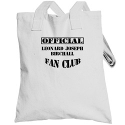 Offical Leonard Joseph Birchall Fan Club Aviation Hall Of Fame Totebag