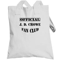 Offical J D Crowe Fan Club Bluegrass Hall Of Fame Totebag