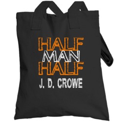 Half Man Half J D Crowe Bluegrass Hall Of Fame Totebag