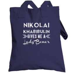 Nikolai Khabibulin Gives Me A Lady Boner Tampa Bay Hockey Totebag