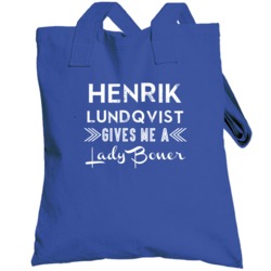 Henrik Lundqvist Gives Me A Lady Boner New York Hockey Totebag