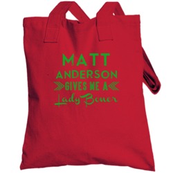 Matt Anderson Gives Me A Lady Boner New Jersey Hockey Totebag
