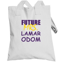 Lamar Odom Future Mrs Sports Basketball Los Angeles California Totebag