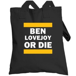 Ben Lovejoy Or Die Pittsburgh Hockey Totebag