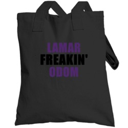 Lamar Odom Freakin Sports Basketball Los Angeles California Totebag