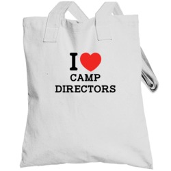 I Heart Camp Director Love Jobs Ny Parody Totebag