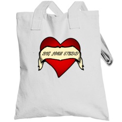 Big John Studd Heart Tattoo Wwe Hall Of Fame Totebag