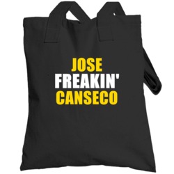 Jose Canseco Freakin Baseball Oakland Sports California Totebag