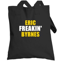 Eric Byrnes Freakin Baseball Oakland Sports California Totebag