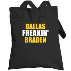 Dallas Braden Freakin Baseball Oakland Sports California Totebag