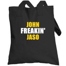 John Jaso Freakin Baseball Oakland Sports California Totebag
