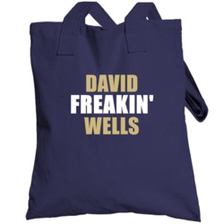 David Wells Freakin San Diego Baseball Sports California Totebag