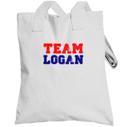 Team Logan White Family Reunion Last Name Surname Totebag