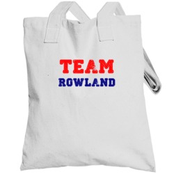 Team Rowland White Family Reunion Last Name Surname Totebag