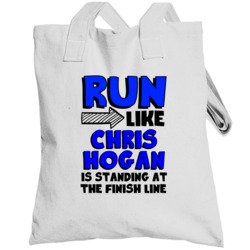 Run Like Chris Hogan Is At Finish Line Buffalo Football Player Totebag