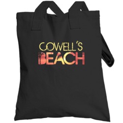 Cowell's Beach Personalized Name Cool Party Totebag
