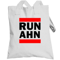 Run Ahn Ga Usa     Funny Graphic Patriotic Parody Totebag