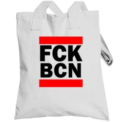 Fck Bcn Spain Barcelona     Funny Graphic Patriotic Parody Totebag
