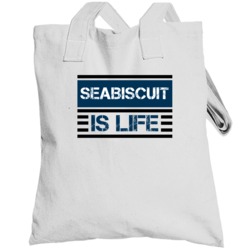 Seabiscuit Is Life Horse Racing Hall Of Fame Totebag
