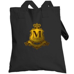 Mendoza Family Reunion Crest Last Name Surname Totebag