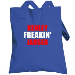 Kenley Jansen Freakin Baseball Los Angeles Sports California Totebag