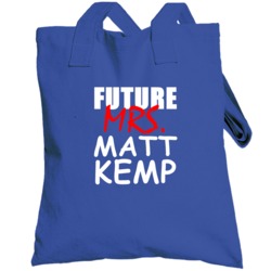 Matt Kemp Future Mrs Baseball Los Angeles Sports California Totebag