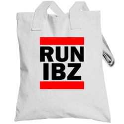 Run Ibz Spain Ibiza     Funny Graphic Patriotic Parody Totebag