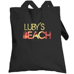 Luby's Beach Personalized Name Cool Party Totebag