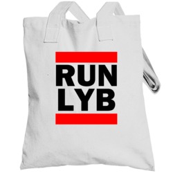 Run Lyb Cayman Islands     Funny Graphic Patriotic Parody Totebag