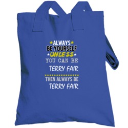 Terry Fair Always Be Football Detroit Sports Michigan Totebag