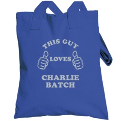 Charlie Batch This Guy Loves Football Detroit Sports Michigan Totebag