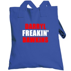 Darryl Dawkins Freakin Basketball Sports Detroit Michigan Totebag