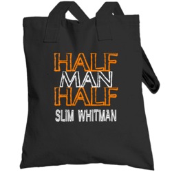Half Man Half Slim Whitman Hollywood Walk Of Fame Totebag