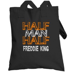 Half Man Half Freddie King Rock And Roll Hall Of Fame Totebag