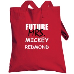 Mickey Redmond Future Mrs Sports Michigan Detroit Hockey Totebag
