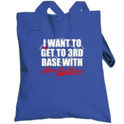 Get To 3rd Base With Mark Derosa Toronto Baseball Athlete Totebag