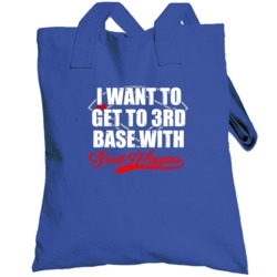 Get To 3rd Base With Scott Wiggins Toronto Baseball Athlete Totebag