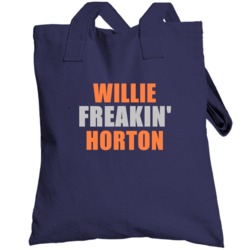 Willie Horton Freakin Detroit Michigan Baseball Sports Totebag
