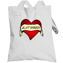 Matt Biondi Heart Tattoo Us Olympics Hall Of Fame Totebag