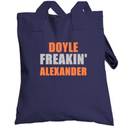 Doyle Alexander Freakin Detroit Michigan Baseball Sports Totebag