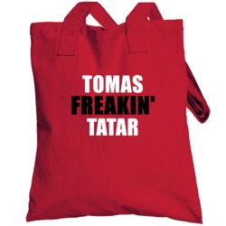Tomas Tatar Freakin Sports Michigan Detroit Hockey Totebag