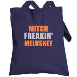 Mitch Meluskey Freakin Detroit Michigan Baseball Sports Totebag