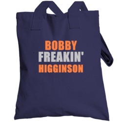 Bobby Higginson Freakin Detroit Michigan Baseball Sports Totebag